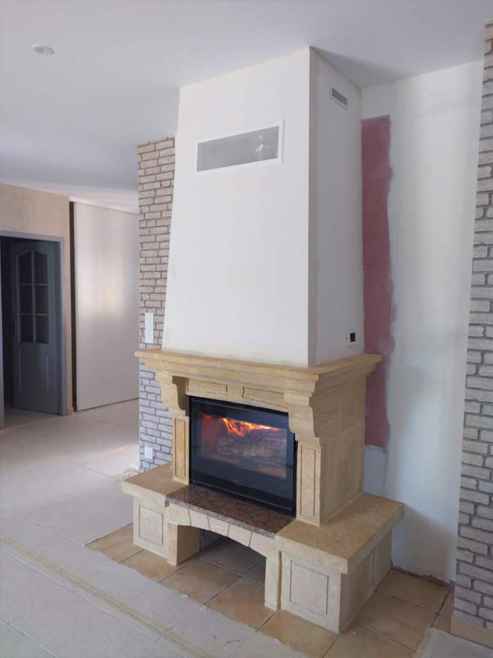 Installation de cheminées Sainte Feyre