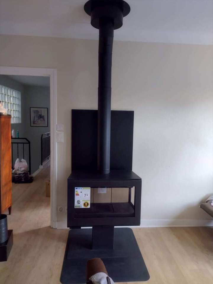 Installation de cheminées Sainte Feyre