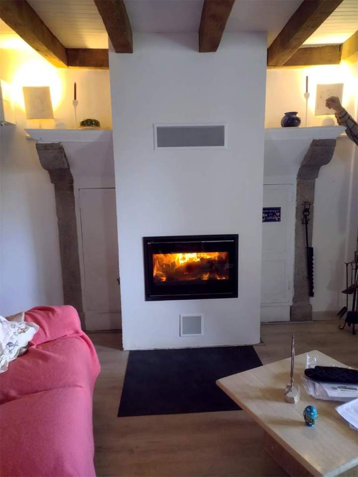 Installation de cheminées Sainte Feyre
