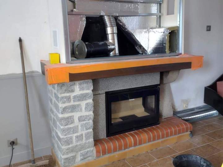 Installation de cheminées Sainte-Feyre