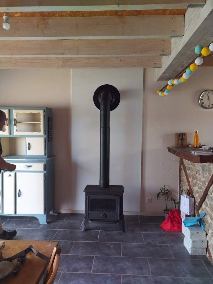 Inserts à distribution d’air chaud, La Souterraine