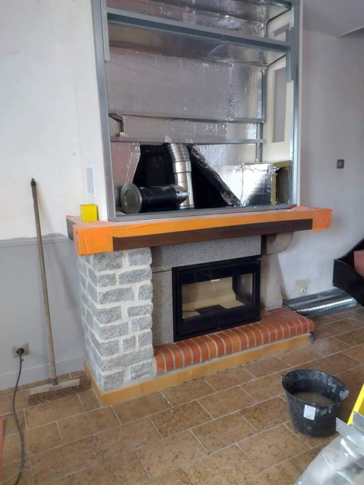 Installation de cheminées Sainte-Feyre